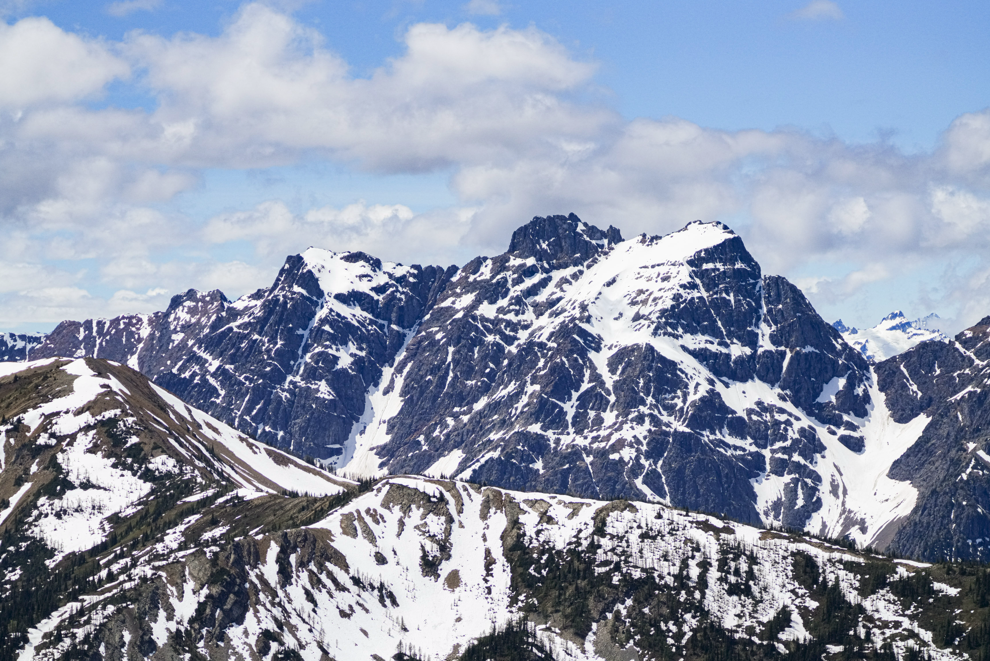 snowy peak