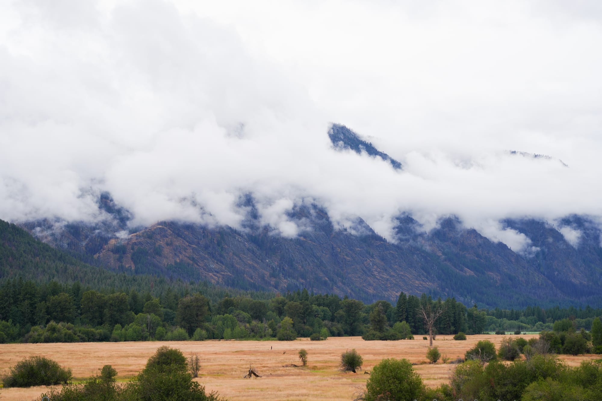 clouds in Methow Valley